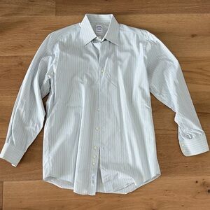 Brooks Brothers Light Blue Striped Dress Shirt